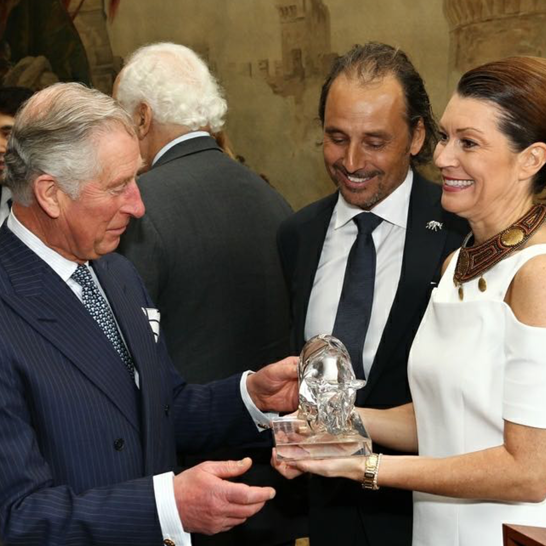 King Charles III and Queen Camilla on behalf of the late Mr. Mark Shand